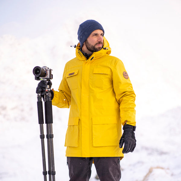 Haukland Classic - 7in1 Set - Outdoor Photography Jacket – Yellow