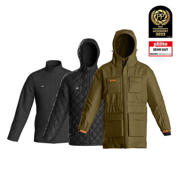 Haukland 7in1 Classic Jacke für Fotografen