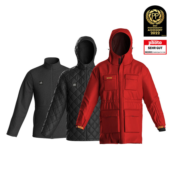 Haukland 7in1 Classic Jacke für Fotografen