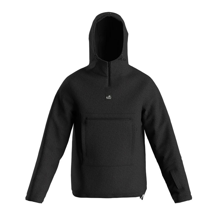 Haukland Fleece Hoodie für Fotografen - Grau