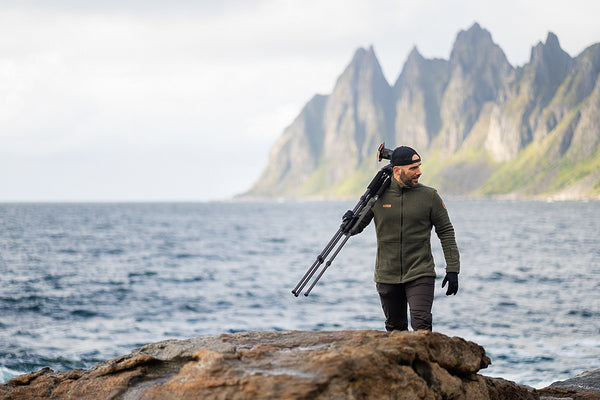 Haukland Fleecejacke für Fotografen - Olive