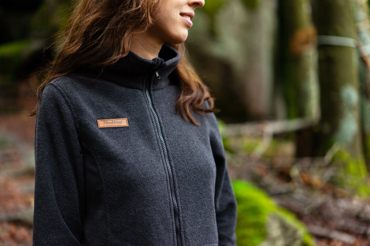 Haukland Classic Fleecejacke für Fotografen (Damen) - Grau (Auslaufmodell)