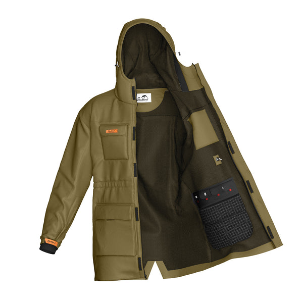 Haukland 7in1 Classic Jacke für Fotografen khaki