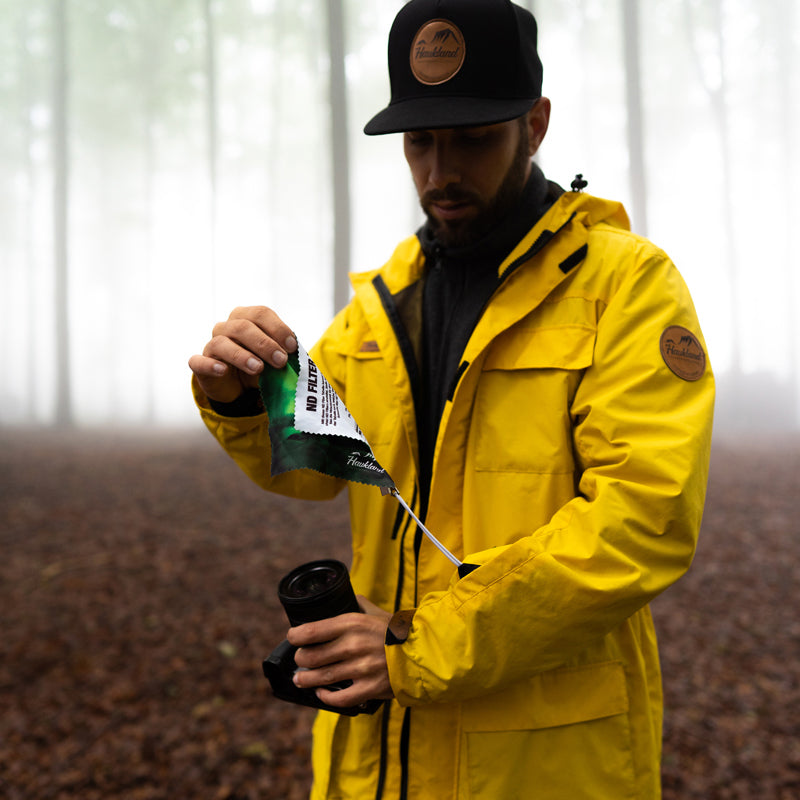 Haukland Classic - 7in1 Set - Outdoor Photography Jacket – Yellow