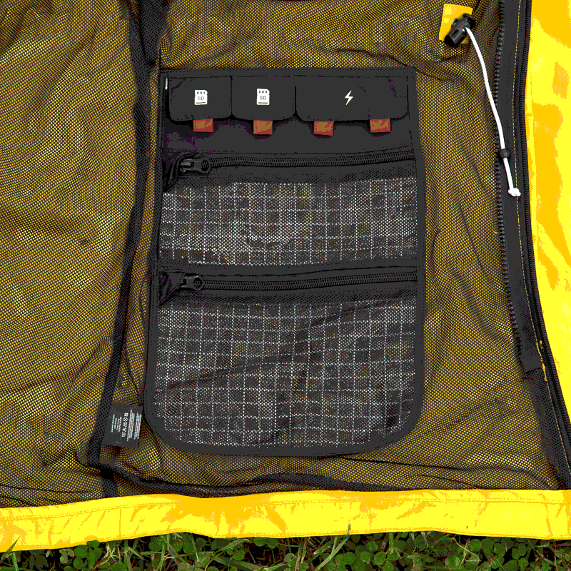 Haukland Classic - 7in1 Set - Outdoor Photography Jacket – Yellow