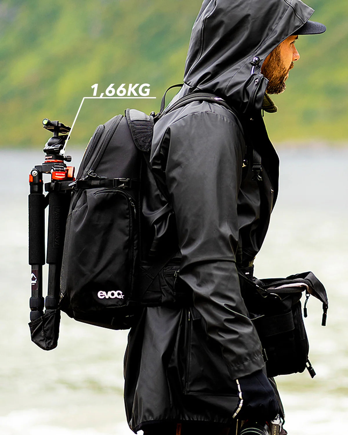 #jaworskyj Carbon Stativ inkl. Kugelkopf - 130cm