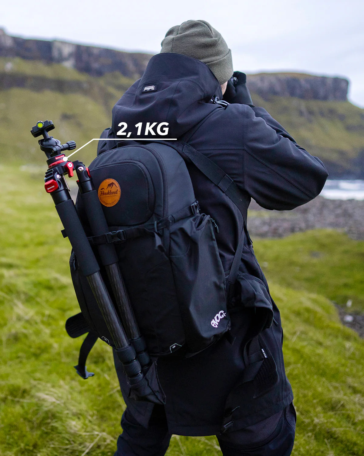 #jaworskyj XXL Carbon Stativ inkl. Kugelkopf - 170cm